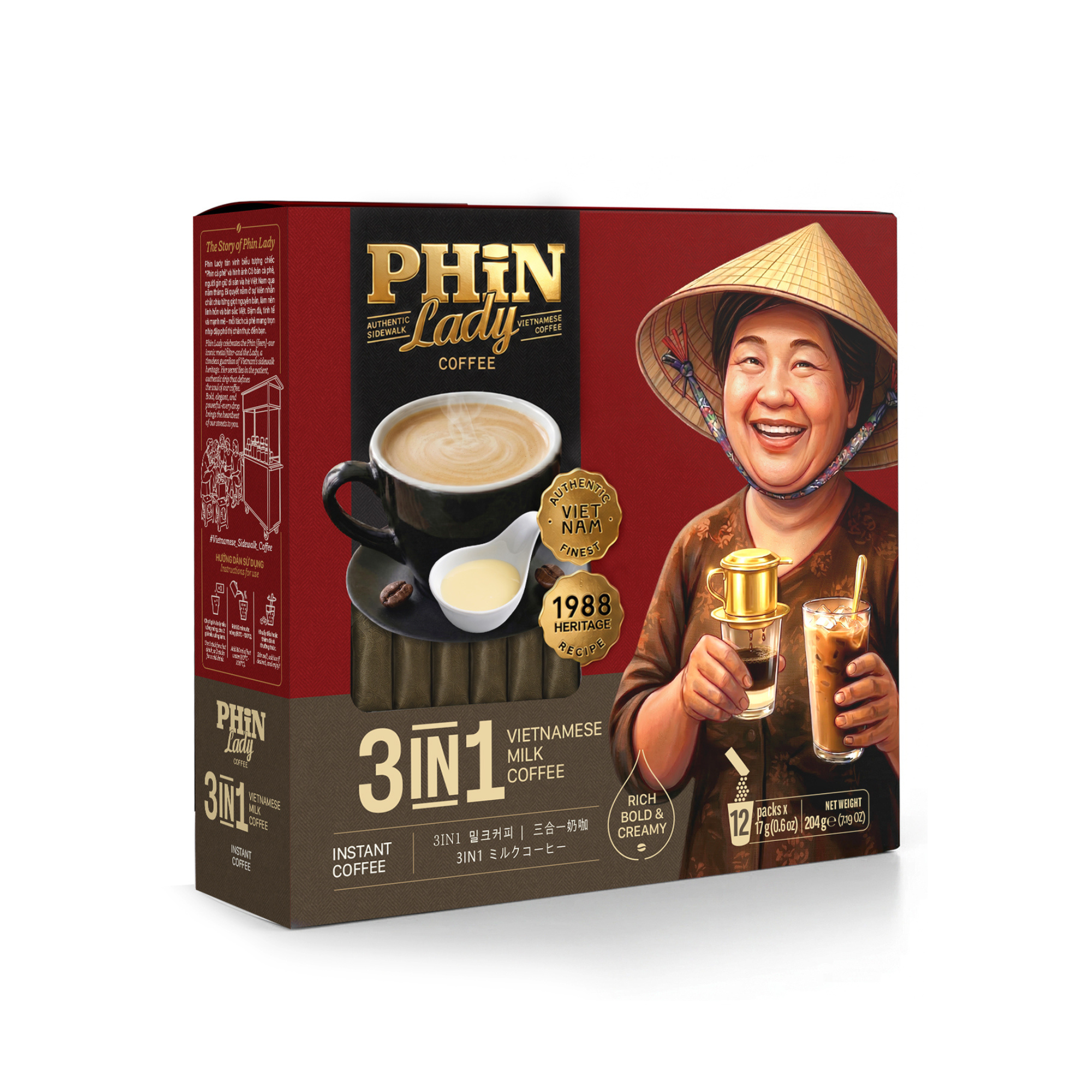 3 in 1 Vietnamese Milk Coffee