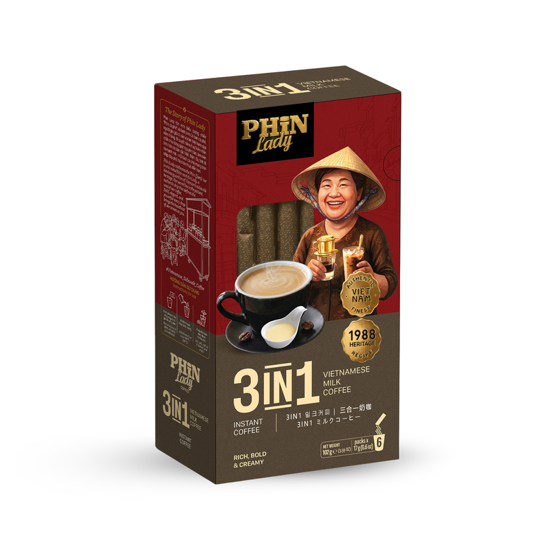 3 in 1 Vietnamese Milk Coffee (6 packs)