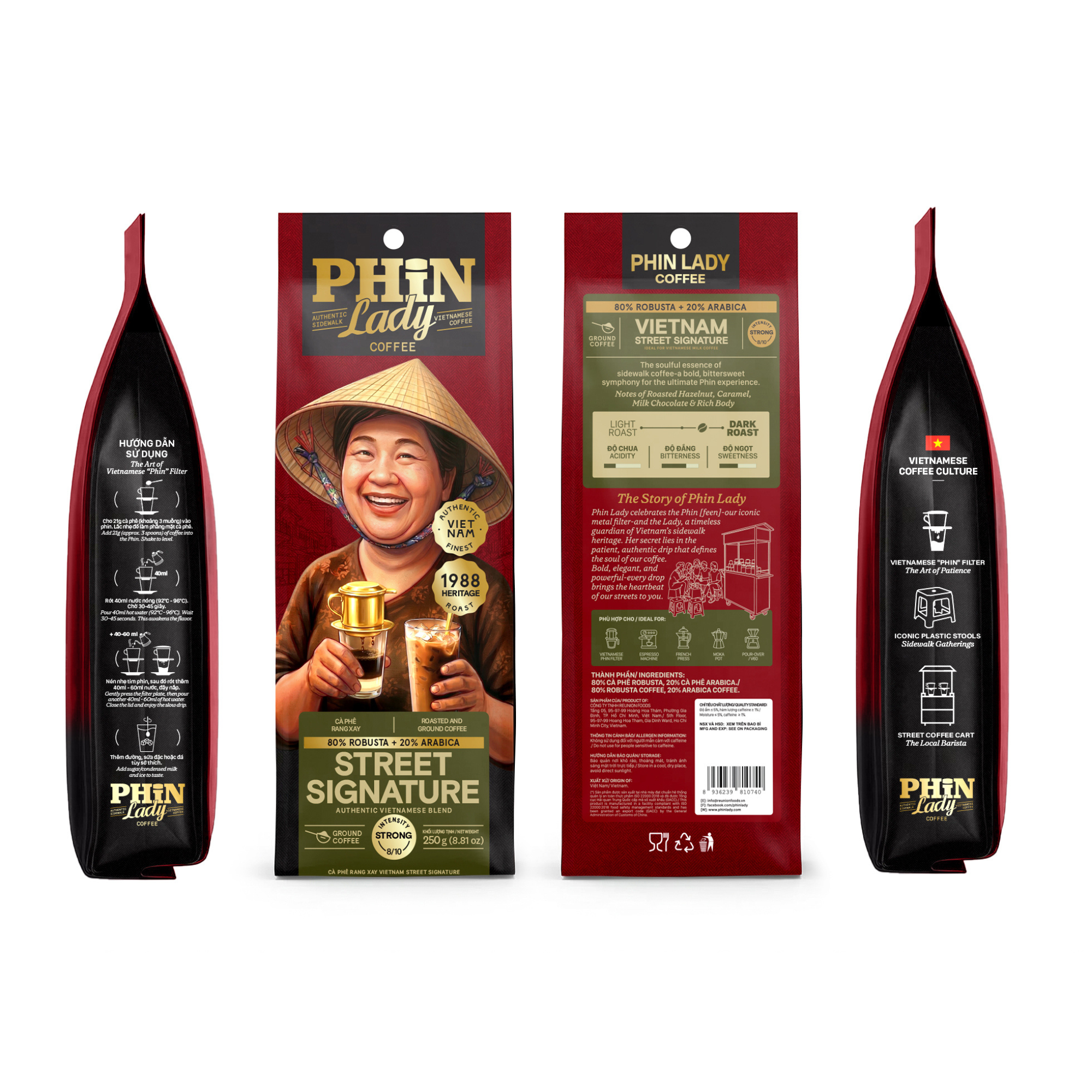 20% Arabica + 80 Robusta | Vietnam Street Signature (Ground)