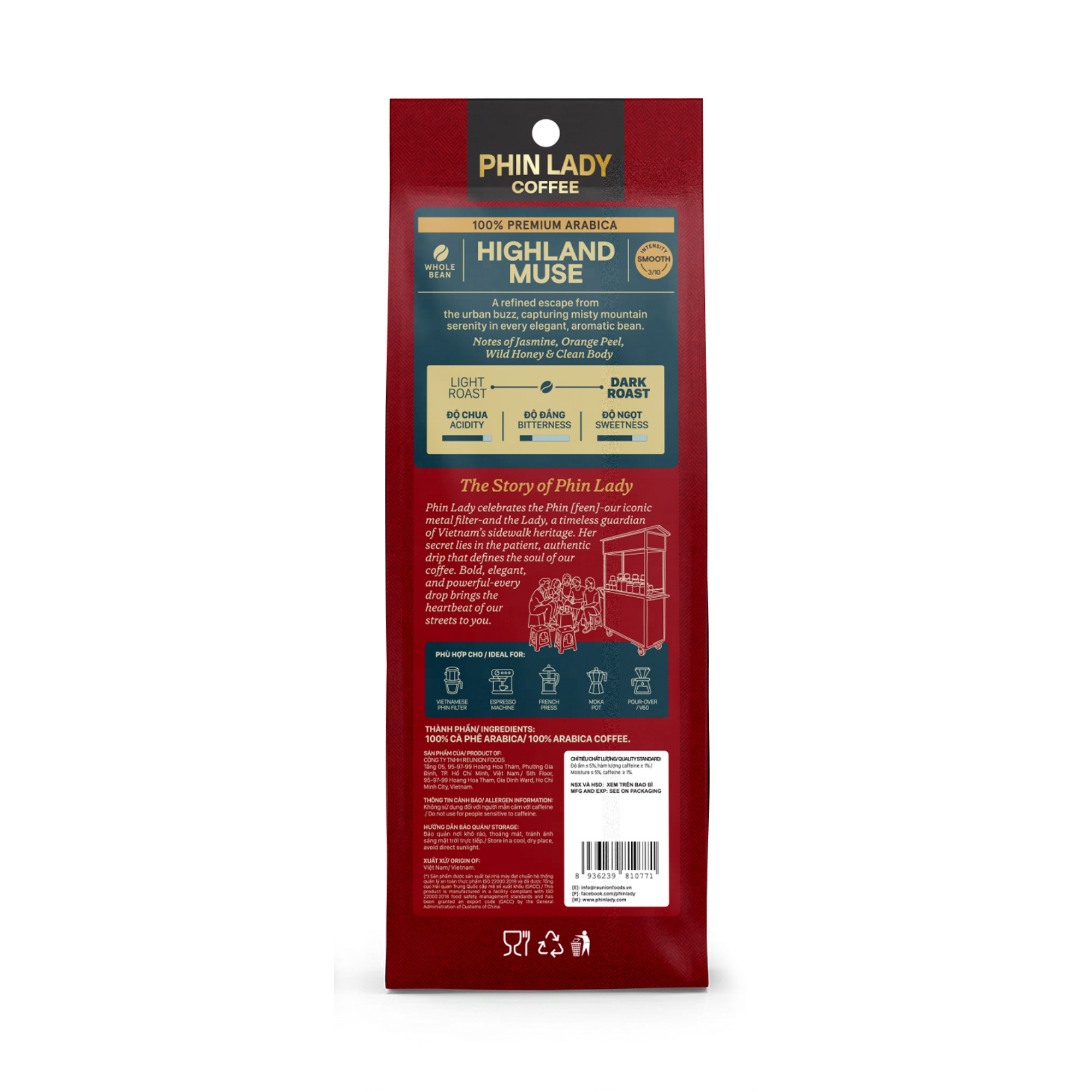 100% Arabica | Highland Muse Coffee (Whole Beans)