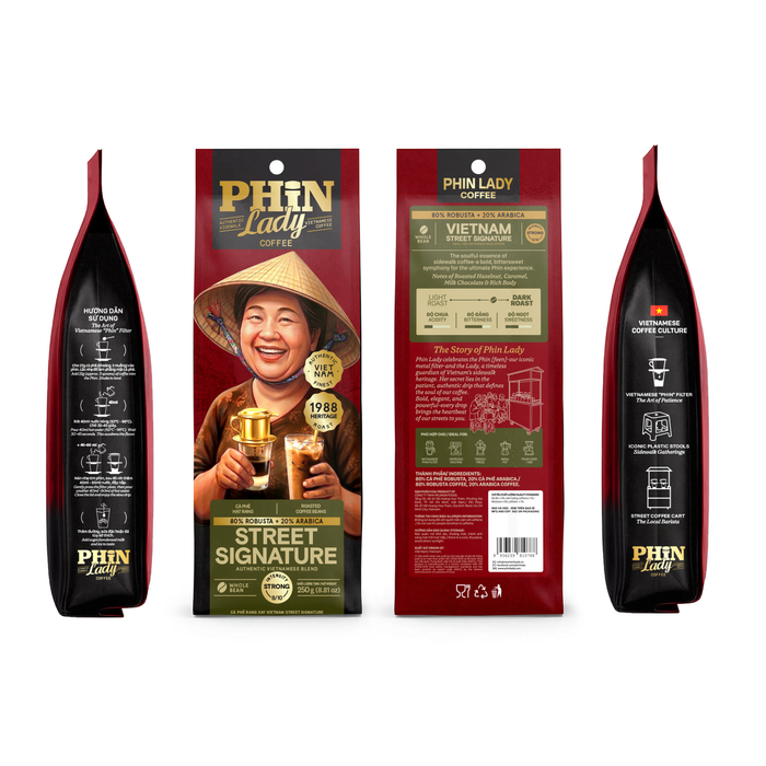 20% Arabica + 80 Robusta | Vietnam Street Signature (Whole Bean)