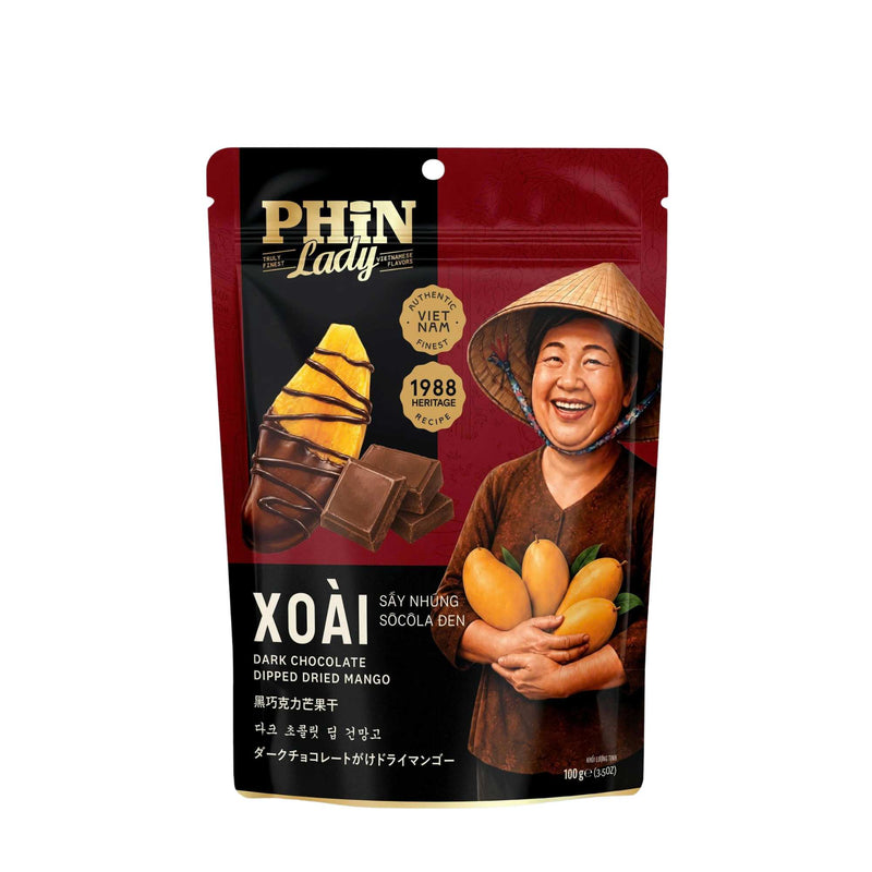 DRAK CHOCOLATE DIPPED DRIED MANGO