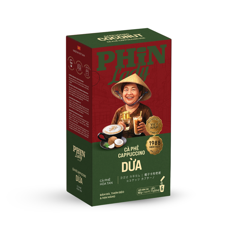 Coconut Cappuccino (6 packs)
